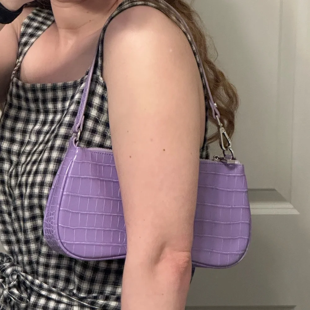 JW Pei Lilac Shoulder Bag - Picture 2 of 3